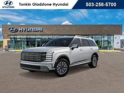 Creamy White Pearl 2026 Hyundai Palisade Hybrid SEL Premium 8P