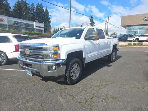 Summit White 2015 Chevrolet Silverado 2500 LT