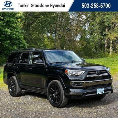 Midnight Black Metallic 2021 Toyota 4Runner Nightshade Special Edition SUV