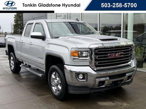 Quicksilver Metallic 2018 GMC Sierra 2500 SLT