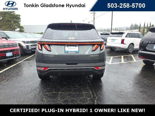 Amazon Gray 2022 Hyundai TUCSON Plug-In Hybrid SEL