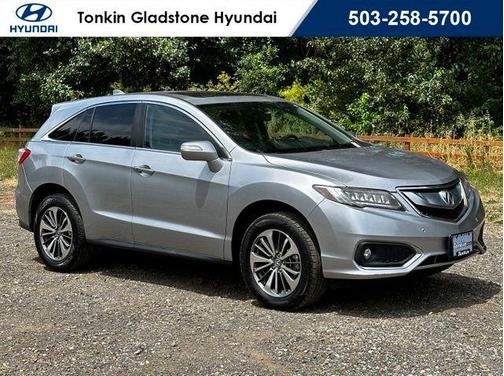 Lunar Silver Metallic 2018 Acura RDX Advance Package