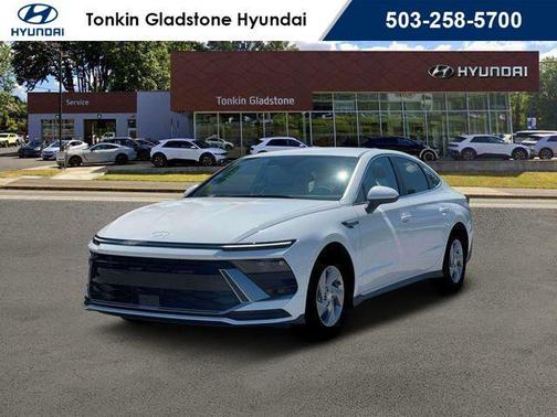 Serenity White 2026 Hyundai SONATA SE