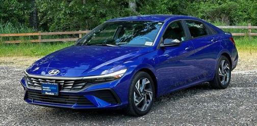 Intense Blue 2025 Hyundai ELANTRA Sport