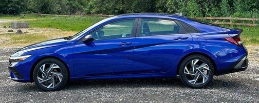 Intense Blue 2025 Hyundai ELANTRA Sport