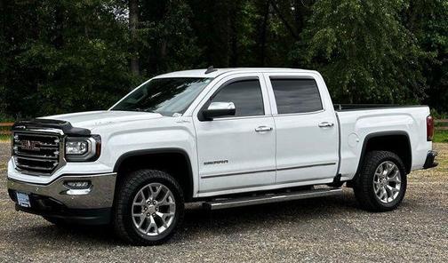 Summit White 2018 GMC Sierra 1500 SLT