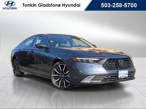 Urban Gray Pearl 2023 Honda Accord Hybrid Touring