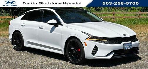 Glacial White Pearl 2021 Kia K5 EX