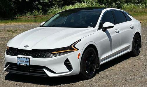 Glacial White Pearl 2021 Kia K5 EX