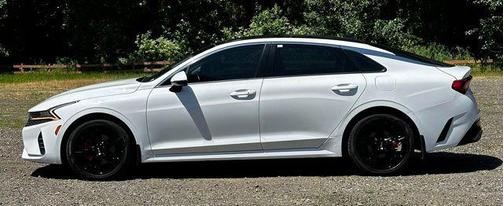 Glacial White Pearl 2021 Kia K5 EX