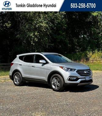 Sparkling Silver 2018 Hyundai Santa Fe Sport 2.4L