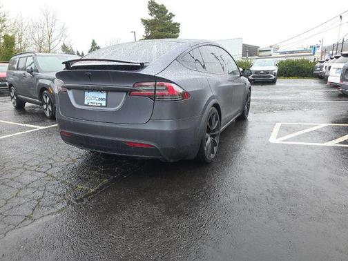 Gray 2020 Tesla Model X Performance Dual Motor All-Wheel Drive