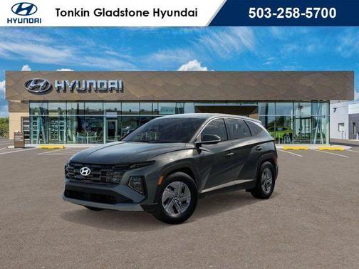 Amazon Gray 2026 Hyundai TUCSON Hybrid Blue SE