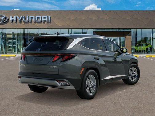 Amazon Gray 2026 Hyundai TUCSON Hybrid Blue SE