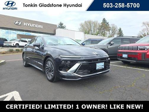 Carbon Blue 2024 Hyundai SONATA Hybrid Limited