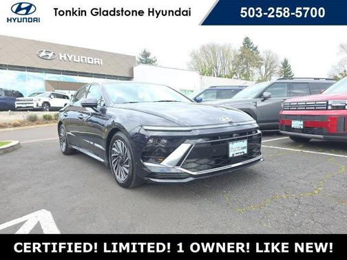 Carbon Blue 2024 Hyundai SONATA Hybrid Limited