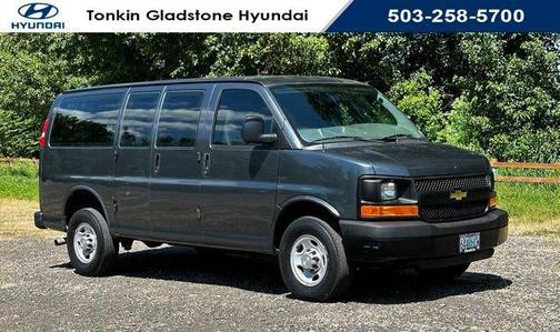 Cyber Gray Metallic 2015 Chevrolet Express 2500 Work Van