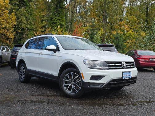 Pure White 2020 Volkswagen Tiguan 2.0T SE 4MOTION