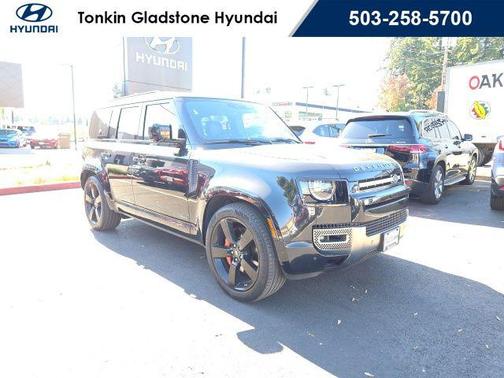 Santorini Black Metallic 2021 Land Rover Defender 110 X