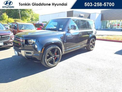 Santorini Black Metallic 2021 Land Rover Defender 110 X