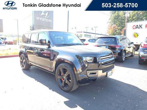 Santorini Black Metallic 2021 Land Rover Defender 110 X