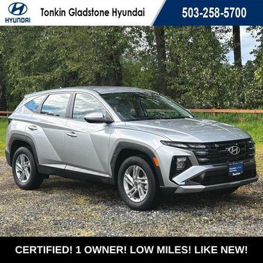 Shimmering Silver 2025 Hyundai TUCSON SE