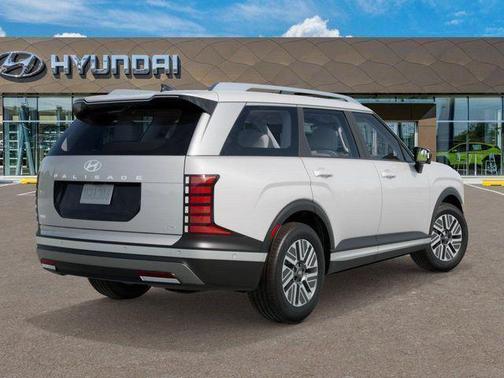 Creamy White Pearl 2026 Hyundai Palisade Hybrid SEL Premium 8P