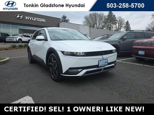 Atlas White 2023 Hyundai IONIQ 5 SEL SUV