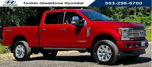 Race Red 2019 Ford F-350 Platinum