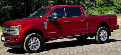 Race Red 2019 Ford F-350 Platinum