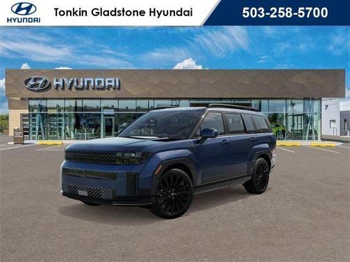 Atlantis Blue 2026 Hyundai SANTA FE Calligraphy