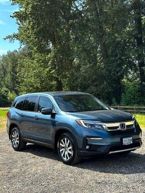 Modern Steel Metallic 2021 Honda Pilot AWD EX-L