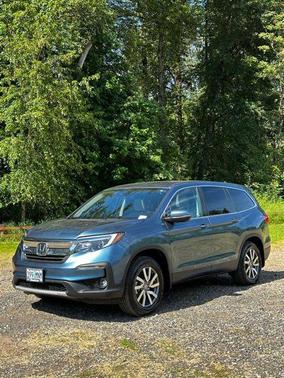 Modern Steel Metallic 2021 Honda Pilot AWD EX-L