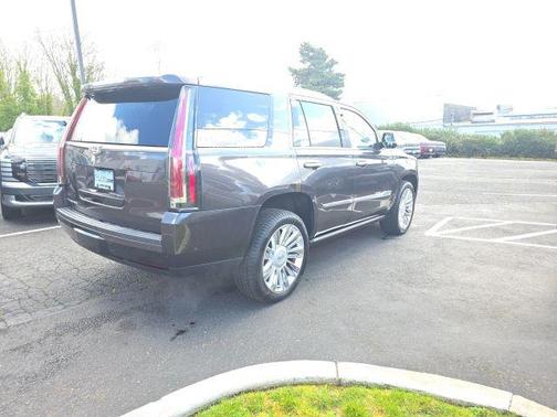 Dark Granite Metallic 2017 Cadillac Escalade Platinum