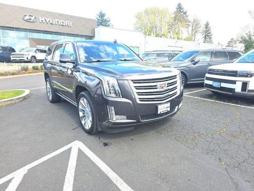 Dark Granite Metallic 2017 Cadillac Escalade Platinum