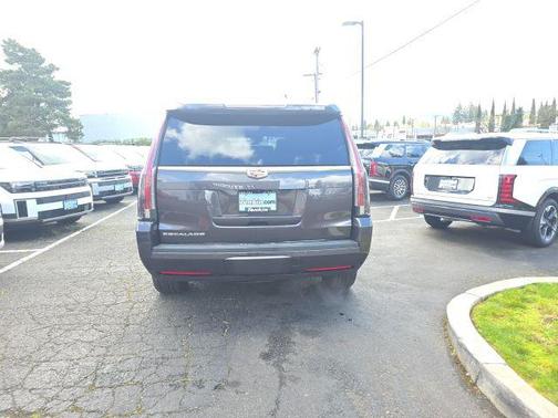 Dark Granite Metallic 2017 Cadillac Escalade Platinum