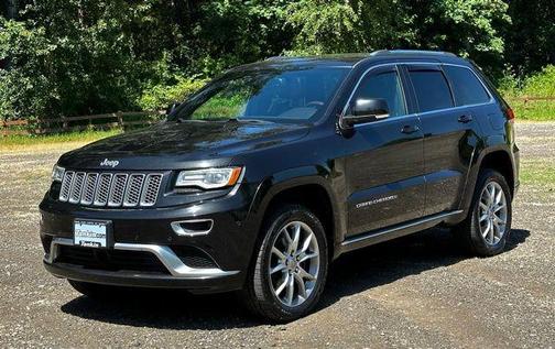 Brilliant Black Crystal Pearlcoat 2016 Jeep Grand Cherokee Summit