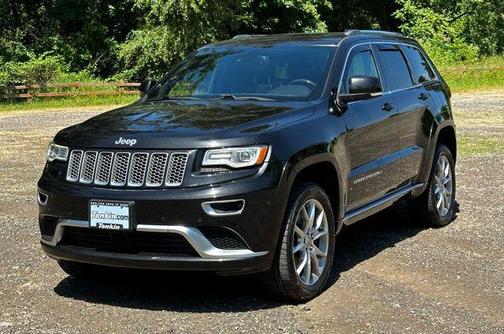 Brilliant Black Crystal Pearlcoat 2016 Jeep Grand Cherokee Summit