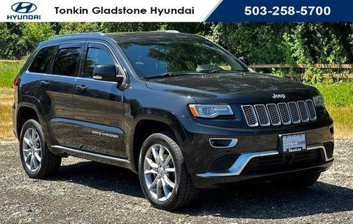 Brilliant Black Crystal Pearlcoat 2016 Jeep Grand Cherokee Summit