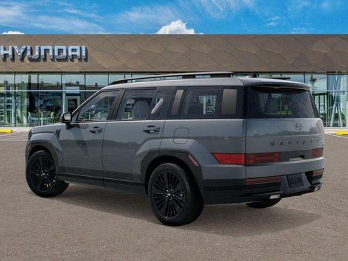 Hampton Gray 2026 Hyundai SANTA FE HEV Calligraphy