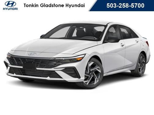 Serenity White 2026 Hyundai ELANTRA Sport