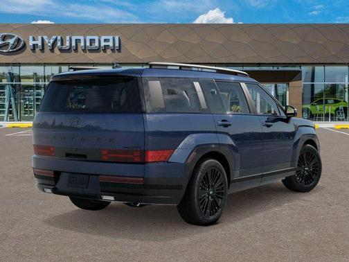 Atlantis Blue 2026 Hyundai SANTA FE HEV Calligraphy