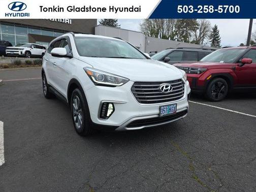 Monaco White 2018 Hyundai SANTA FE SE