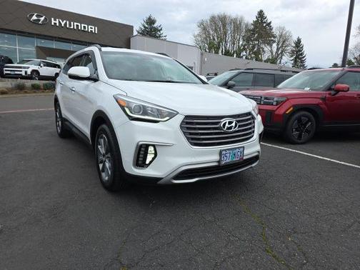 Monaco White 2018 Hyundai SANTA FE SE