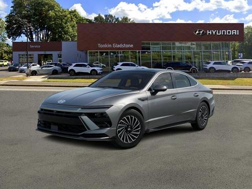 Portofino Gray 2026 Hyundai SONATA Hybrid Limited
