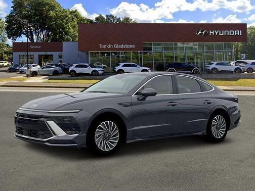 Portofino Gray 2026 Hyundai SONATA Hybrid Limited