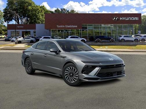 Portofino Gray 2026 Hyundai SONATA Hybrid Limited