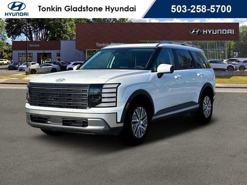 Creamy White Pearl 2026 Hyundai Palisade Hybrid SEL Premium 7P