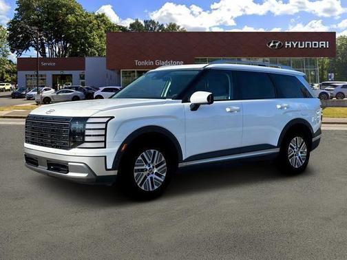 Creamy White Pearl 2026 Hyundai Palisade Hybrid SEL Premium 7P