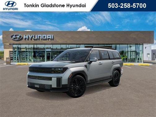 Shimmering Silver 2026 Hyundai SANTA FE HEV Calligraphy